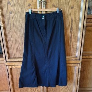 Charter Club Black A-Line Skirt
